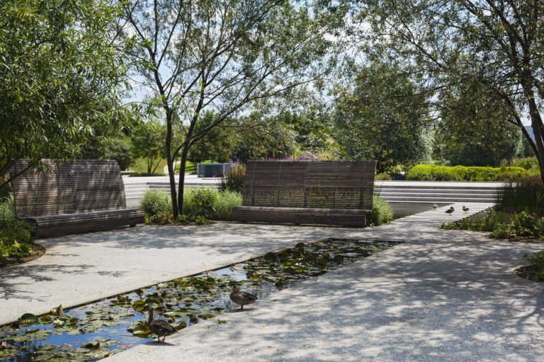 Parc Du Chemin De L Ile Nanterre Mutabilis Paysage Urbanisme